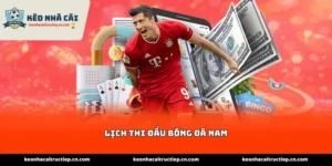 lịch thi đấu bóng đá nam