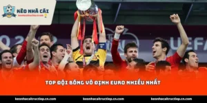 top đội bóng vô định Euro nhiều nhất